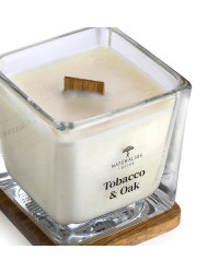 Aromaterapinė sojų vaško žvakė 80g POMEGRANATE & MUSK