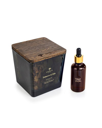 Wooden Home Fragrance BLACK TINT With 50ml Refill