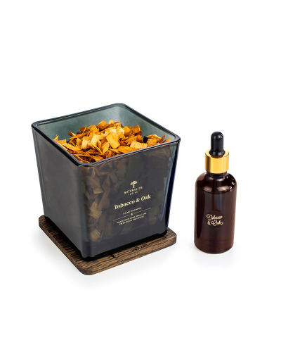 Wooden Home Fragrance BLACK TINT With 50ml Refill
