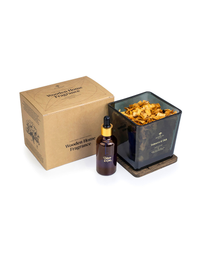 Wooden Home Fragrance BLACK TINT With 50ml Refill