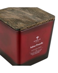 Aromaterapinė Sojų Vaško Žvakė Safran Prunelle 450g