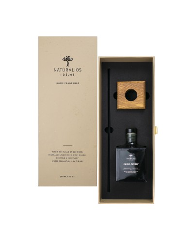 250ml. BALTIC AMBER Reed Diffuser in a Box BLACK