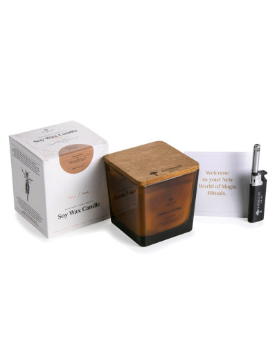 Soy Wax Aromatherapy Candle BROWN TINT 450g